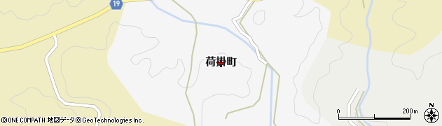愛知県豊田市荷掛町周辺の地図