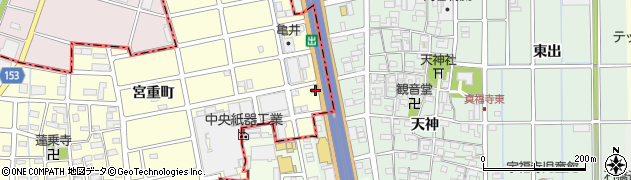 愛知県清須市春日宮重町566周辺の地図