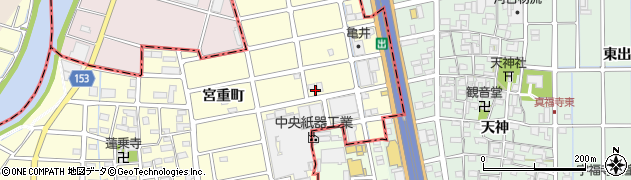 愛知県清須市春日宮重町544周辺の地図