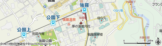 神奈川県足柄下郡箱根町強羅1300-277周辺の地図