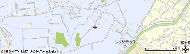 静岡県富士宮市外神1008周辺の地図