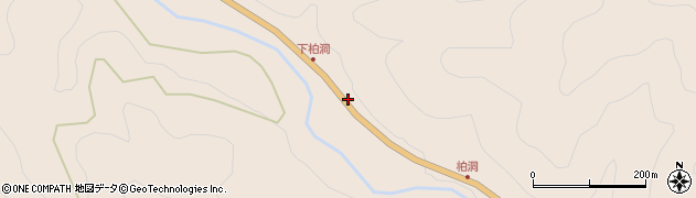 愛知県豊田市大野瀬町（中ギリ）周辺の地図