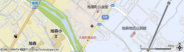 滋賀県彦根市地蔵町448周辺の地図