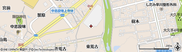 愛知県名古屋市守山区中志段味（下定納）周辺の地図
