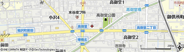洋麺屋五右衛門 稲沢店周辺の地図