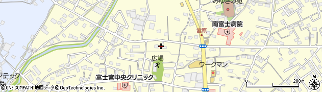 静岡県富士宮市宮原207周辺の地図