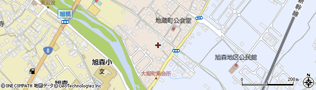 滋賀県彦根市地蔵町457周辺の地図