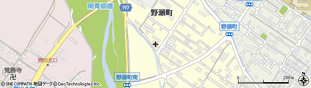 滋賀県彦根市野瀬町117周辺の地図