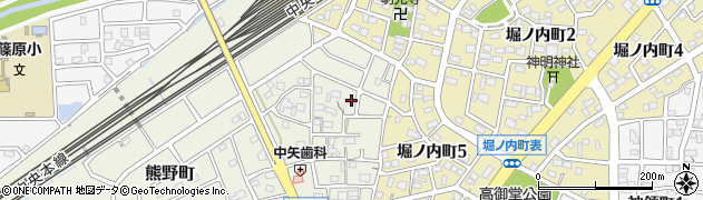 愛知県春日井市熊野町1954周辺の地図