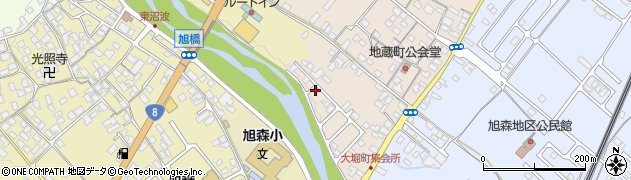 滋賀県彦根市地蔵町357-39周辺の地図