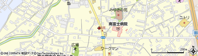 静岡県富士宮市宮原223周辺の地図