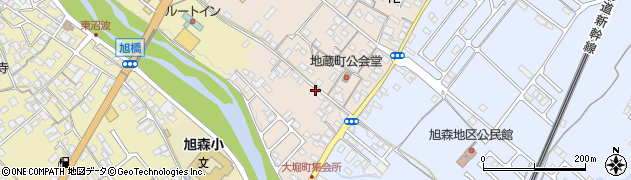 滋賀県彦根市地蔵町288周辺の地図