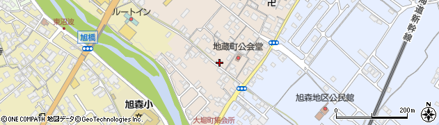 滋賀県彦根市地蔵町278周辺の地図