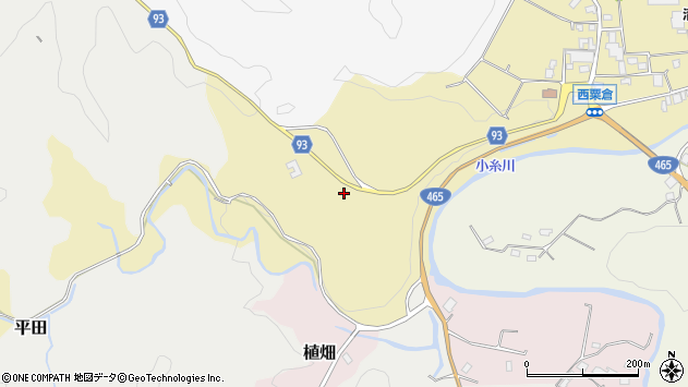 〒292-1168 千葉県君津市西粟倉の地図