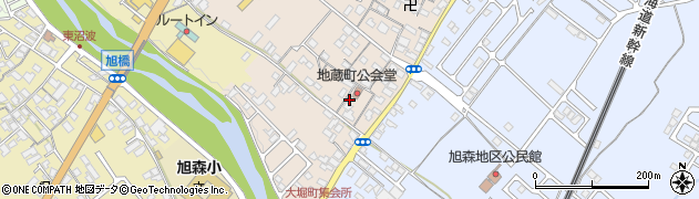 滋賀県彦根市地蔵町471周辺の地図