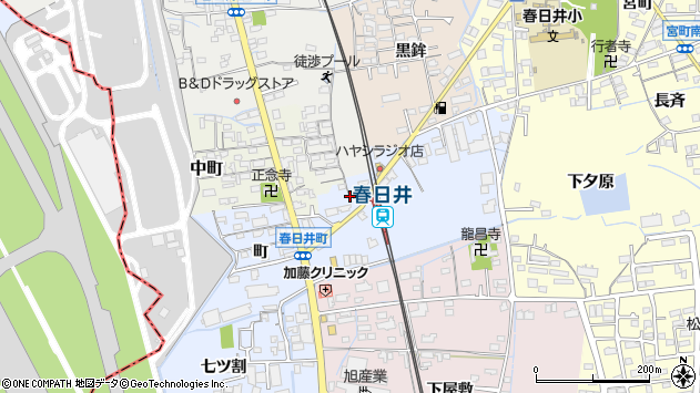 〒486-0963 愛知県春日井市春日井町の地図