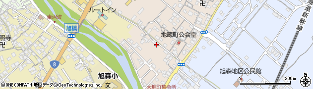 滋賀県彦根市地蔵町291周辺の地図