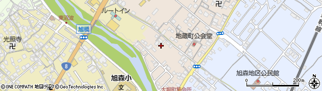 滋賀県彦根市地蔵町308周辺の地図