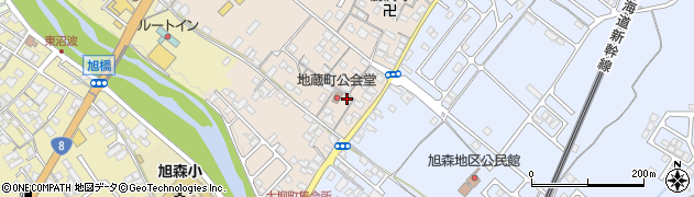 滋賀県彦根市地蔵町478周辺の地図