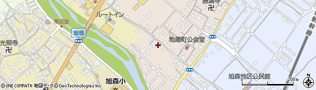 滋賀県彦根市地蔵町296周辺の地図