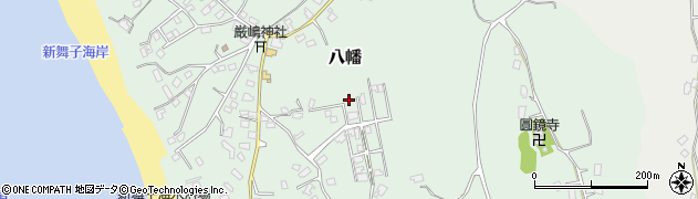 千葉県富津市八幡周辺の地図