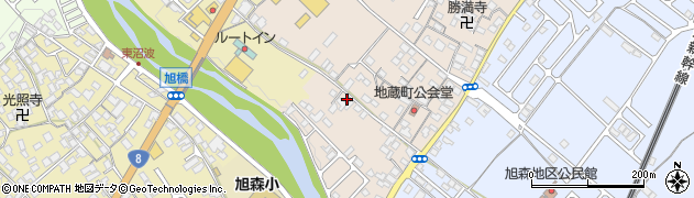 滋賀県彦根市地蔵町297周辺の地図