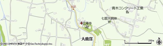 静岡県富士宮市大鹿窪1323周辺の地図