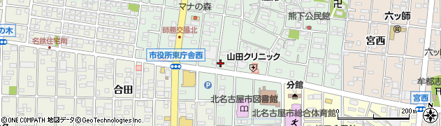コスモス調剤薬局熊之庄店周辺の地図