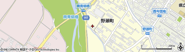 滋賀県彦根市野瀬町119周辺の地図
