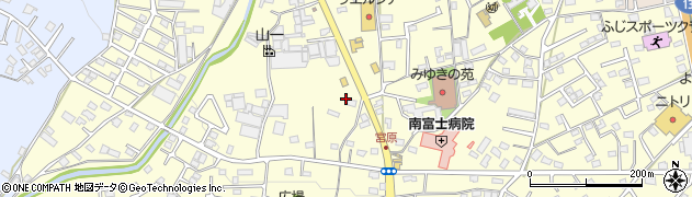 静岡県富士宮市宮原259周辺の地図