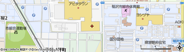 ｎａｍｃｏアピタ稲沢店ワンダーボウル周辺の地図