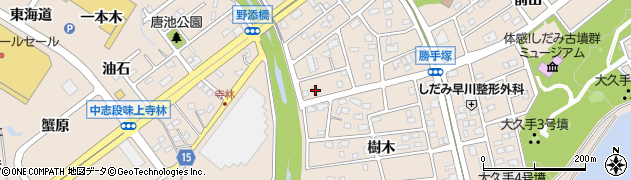 愛知県名古屋市守山区上志段味中屋敷1565周辺の地図