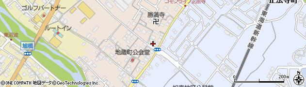 滋賀県彦根市地蔵町521周辺の地図