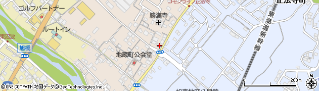 滋賀県彦根市地蔵町523周辺の地図