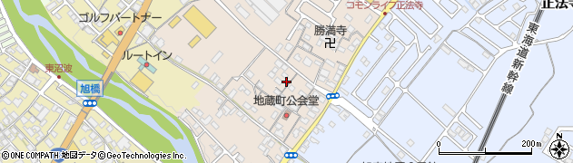 滋賀県彦根市地蔵町502周辺の地図