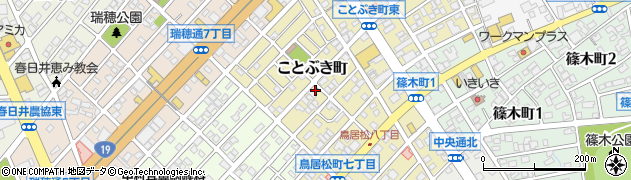 愛知県春日井市ことぶき町35周辺の地図