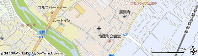 滋賀県彦根市地蔵町257周辺の地図