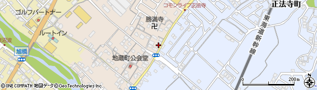 滋賀県彦根市地蔵町524周辺の地図