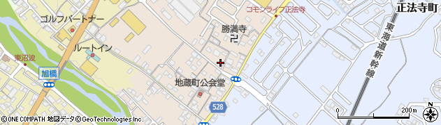 滋賀県彦根市地蔵町527周辺の地図
