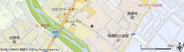 滋賀県彦根市地蔵町243周辺の地図