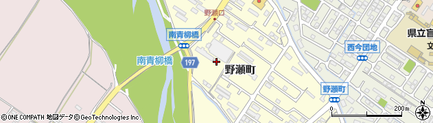 滋賀県彦根市野瀬町128周辺の地図