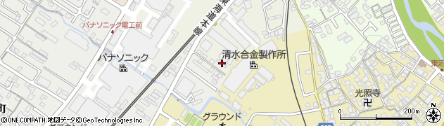 滋賀県彦根市岡町25周辺の地図
