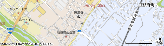 滋賀県彦根市地蔵町537周辺の地図