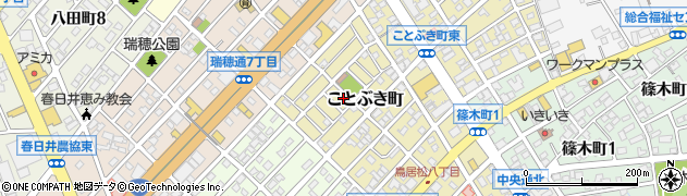 愛知県春日井市ことぶき町113周辺の地図