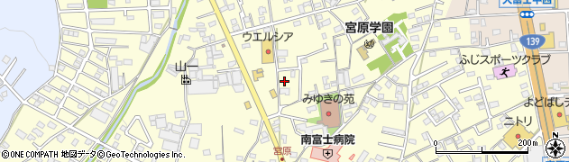 静岡県富士宮市宮原331周辺の地図