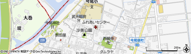 海津市役所　ふれあいセンター周辺の地図