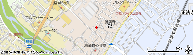 滋賀県彦根市地蔵町218周辺の地図