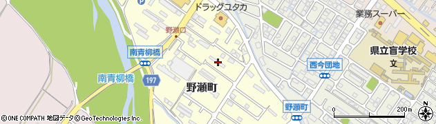 滋賀県彦根市野瀬町99周辺の地図