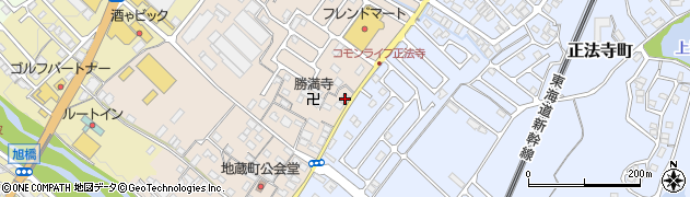 滋賀県彦根市地蔵町557周辺の地図