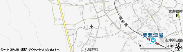 岐阜県海津市南濃町津屋周辺の地図